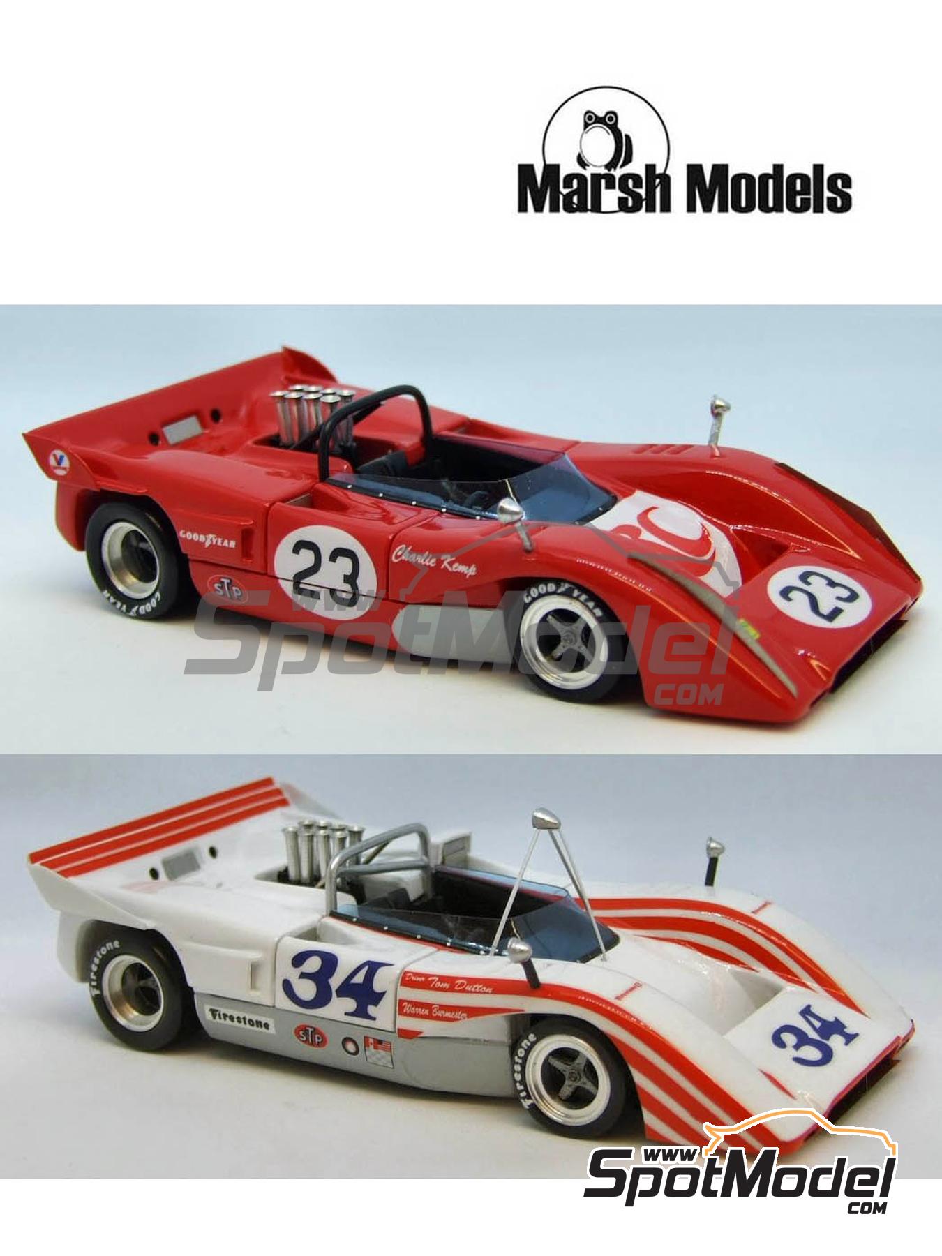 Marsh Models MM289: Car scale model kit 1/43 scale - McLaren M8C